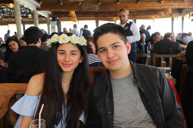 Easter Sunday at Chez Zakhia 
